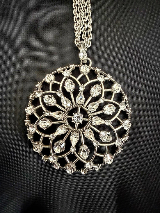 Brighton Jewelry - Brighton One Love Circle Silver Convertible Necklace NWT